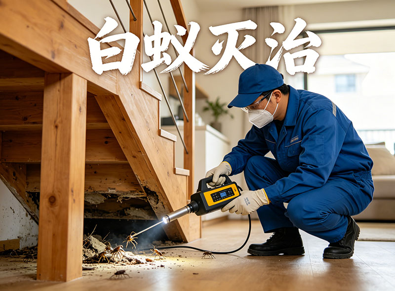 金山白蚁灭治服务｜专业消杀，筑牢建筑安全防线